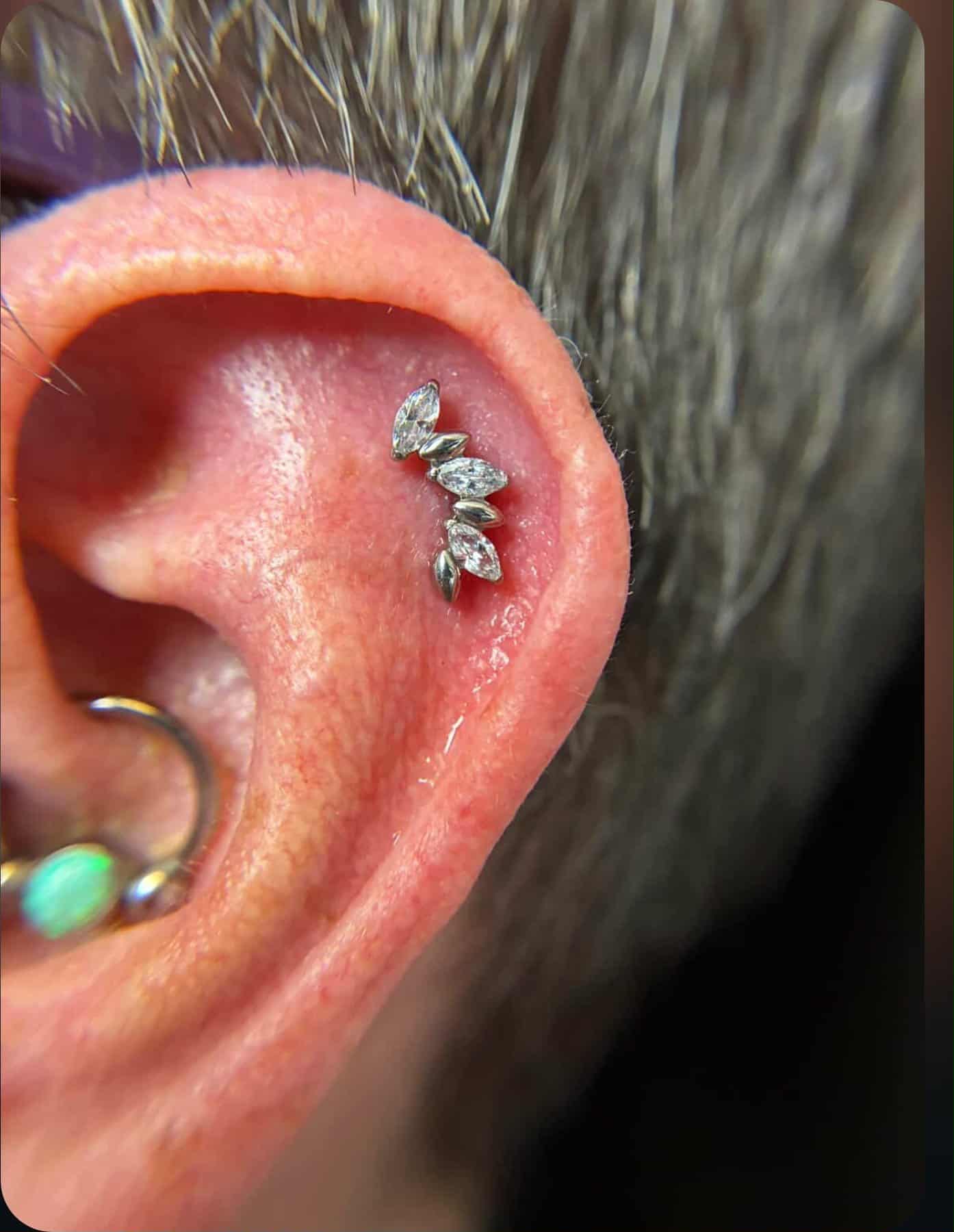Piercing detail
