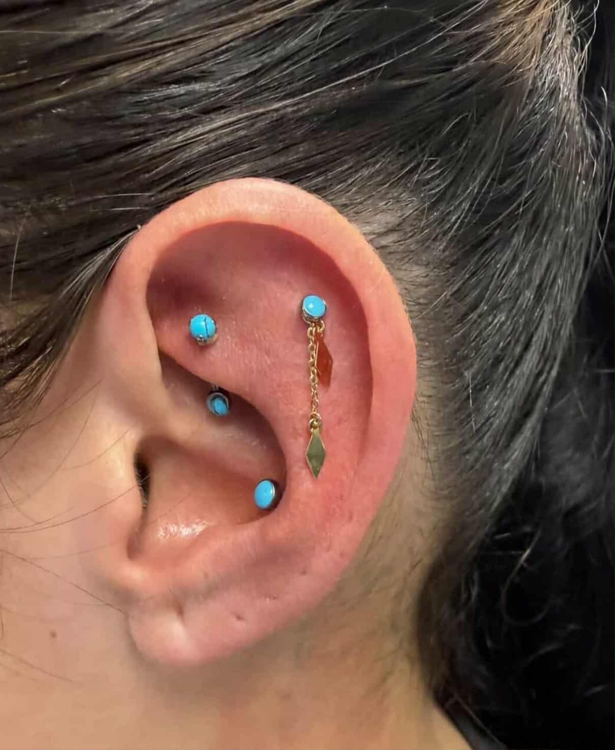 Piercing work